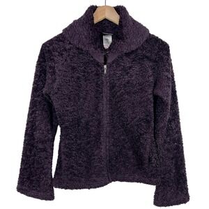 Patagonia Synchilla Fleece Jacket Full‎ Zip Soft Plush Purple Womens Medium